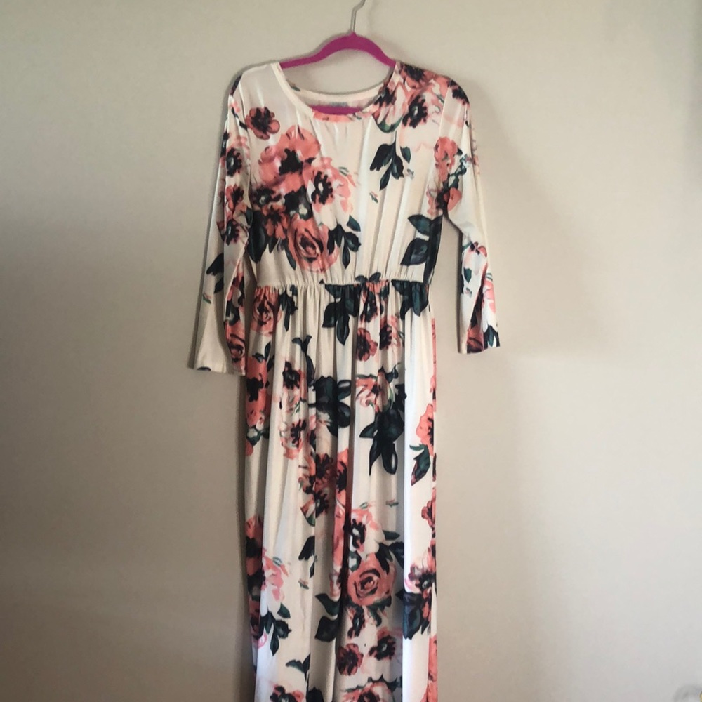 Floral maxi dress